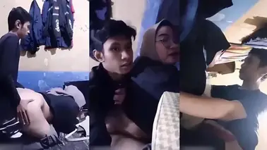 Hijabers Kacamata Montok Ngewe Ganas Becek Banjir